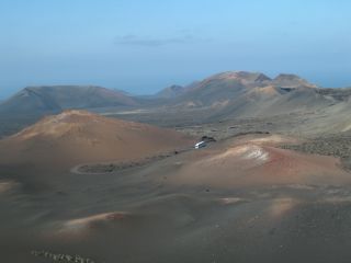 Picture vulcanos Nationalpark Timanfaya